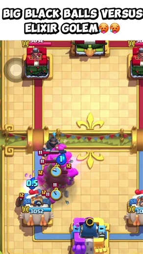 Elixir golem pro defense clash royale