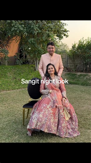 Stunning Sangit Night Look by Nita Patel