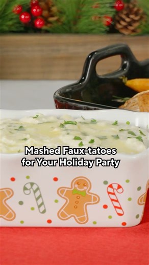 This low-carb faux-tato recipe is so good, you won't even miss mashed potatoes 😋 Tap the 🔗 to stream "David's Recipe Corner" for FREE on QVC Plus HSN Plus>> https://qvc.co/4rUDF8o 📸: David Venable QVC, Temp-tations by Tara Tesher | QVC Plus HSN Plus