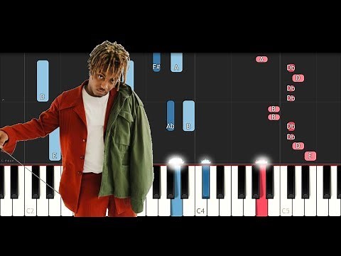Juice WRLD - Lucid Dreams (Forget Me) (Piano Tutorial)