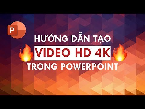 Hướng dẫn cách làm video đẹp bằng Powerpoint 365 🔥 Xuất Video Full 4K // Nguyễn Ngọc Dương