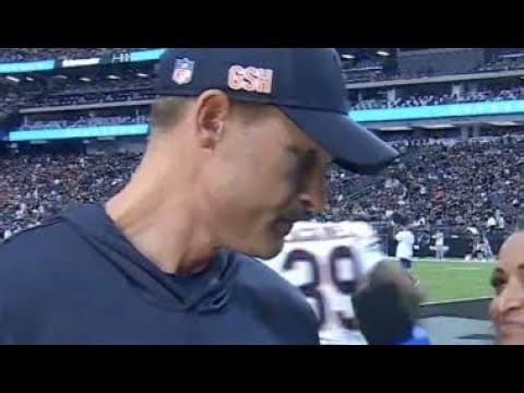 Bears Ben Johnson Addressed Viral Halftime Interview When Asked About Changes