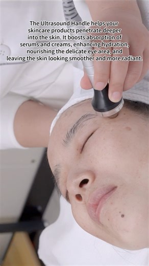 How Ultrasound Handle Helps Your Eye Skincare Work More Effectively | Model: LS-77D1