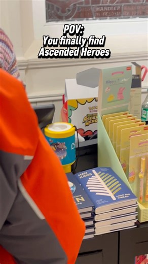 CRAZY FIND! Ascended heroes packs in the wild! #pokemon #pokemontcg #pokemoncommunity