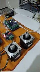 Um pequeno teste, drive tb6560 a 51khz e 1950rpm Nema 23.