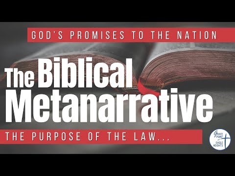 The Purpose of The Mosaic Law