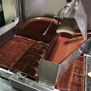[Hot Item] Mini Size Shop Using Chocolate Enrobing Machine Chocolate Production Line Chocolate Machine