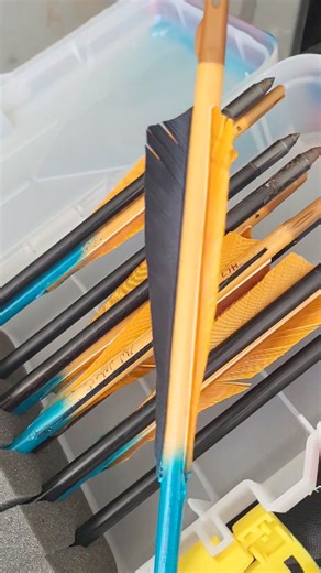 Ugliest arrows ever. #tradtour | Trad Tour Archery