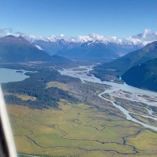 🛩️POV: Flying over scenic Juneau, Alaska
