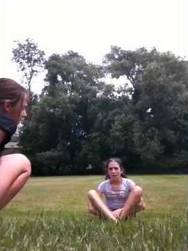 Stunts For 2- Two person backflip(: