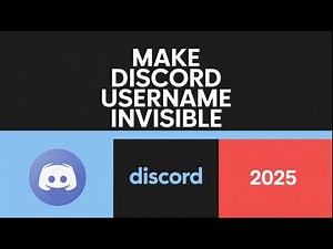 How to Make Your Discord Username Invisible (Blank Discord Name Guide!)