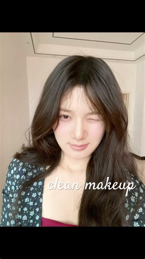 *春日韩系白开水妆🥛淡人日常妆get🥞 #cleanmakeup #makeuptutorial #koreanmakeup #esthetics