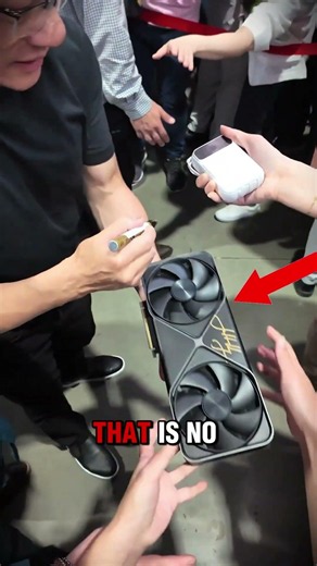 She Got Her RTX Signed by the CEO of NVIDIA 😭