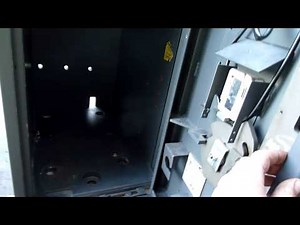Inside an NCR Personas Strong Box/Safe Ready For Conversion