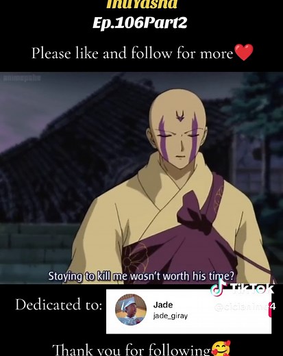 Inuyasha Episode 106 Part 2- Kagome, Miroku, and Sango: Desperate Situation! #f #fyp #foryou #foryoupage #fy #fypシ゚viral #anime #animeedit #animetiktok #animes #animefyp #animerecommendations #animesuggestions #animeviral #inuyasha #inuyashaseason1