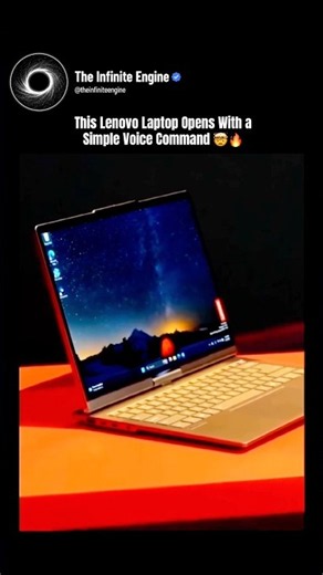 This Lenovo Laptop Opens With a Simple Voice Command 🤯