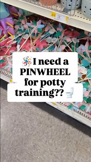 Why You Need a PINWHEEL for Potty Training!!