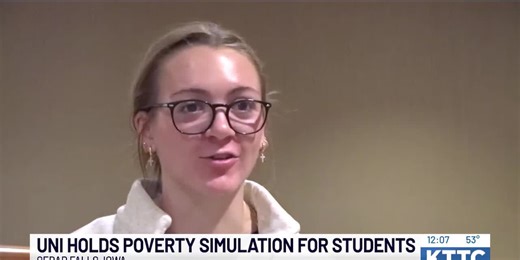 UNI holds poverty simulation for students