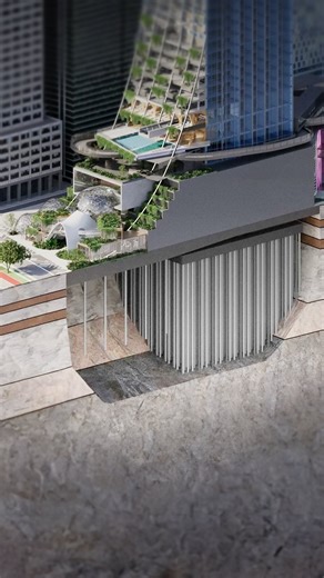 FG Empreendimentos on Instagram: "#Repost @sennatower | No Senna Tower, a engenharia e o estado da arte se encontram, como expressões complementares de um mesmo propósito: criar o extraordinário. Um sistema de fundações inédito no mundo foi desenvolvido por um time de especialistas nacionais e internacionais especialmente para este projeto. As estacas Auger Caster, implantadas a mais de 40 metros de profundidade e fixadas em rocha, garantem segurança, eficiência, menor impacto ambiental e contro