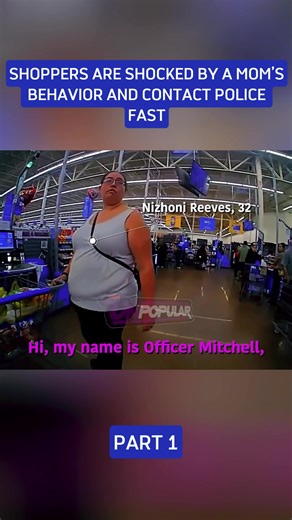 Shoppers Shocked by Mother's Discipline Techniques