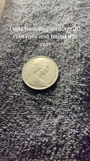 I found a wavy 20c coin. I think #lucky #money #coins #coinhunt #fyp #coincollecting #coincollector #rare #noodling #OscarsAtHome #wavy #20cents