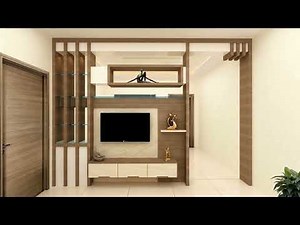 Partition Wall with TV Unit Design Ideas| TV Stand Room Partition/Wall/Room Dividers Ideas
