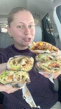 Trying EVERY wrap at the habit burger 🤩😋 #habitburger #wraps #foodie