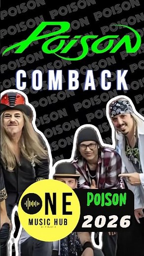 Poison Returns: 2026 Comeback Confirmed! #Poison #ComebackTour