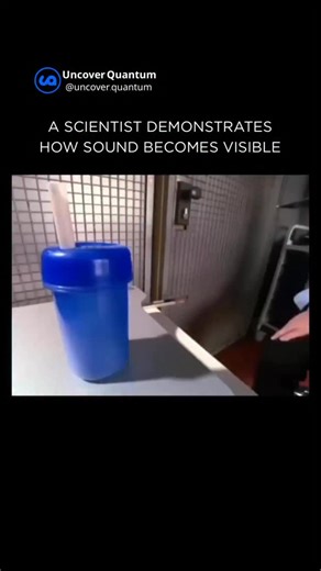 Quantum Computing & Tech ⚛️ on Instagram: "MAKING SOUND VISIBLE: When Physics Becomes Art 🔊✨ Ever wondered what sound actually looks like? This scientist is showing us something incredible. 👀 What You’re Seeing: Using tools like Chladni plates, Ruben’s tubes, and cymatics experiments, sound waves become visible patterns. When specific frequencies hit sand, flames, or water, they don’t just make noise—they create geometric art. How It Works: Sound is vibration. When those vibrations travel thro