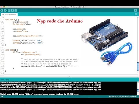 Hướng dẫn nạp code cho arduino uno r3 ( hoặc các loại bo mạch khác của arduino)