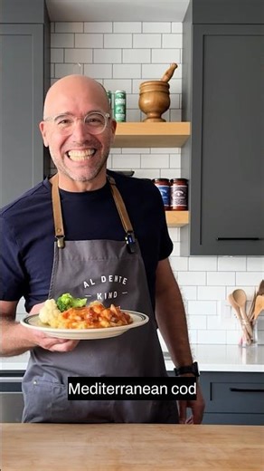 Poached Mediterranean Cod / Morue à la méditerranéenne