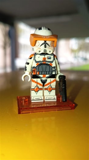 LEGO Minifigur Clone Commander #lego #legominifigures #funny #legoteile #minfig #minifigures