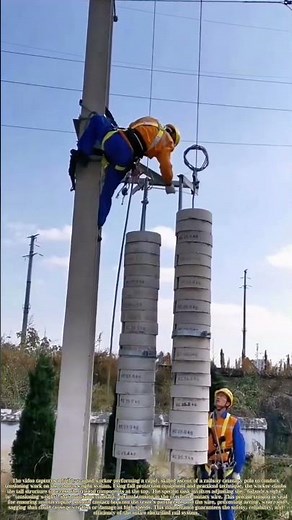 Ascending the Grid: The Aerial Work Behind Railway Power