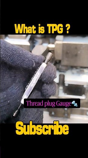 “Engineering Precision: Thread Plug Gauge in Action”❌✅