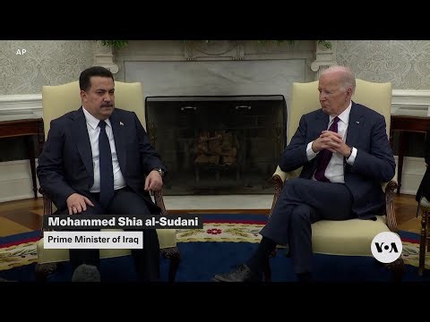 Biden meets Iraqi PM amid escalating Mideast tensions | VOANews