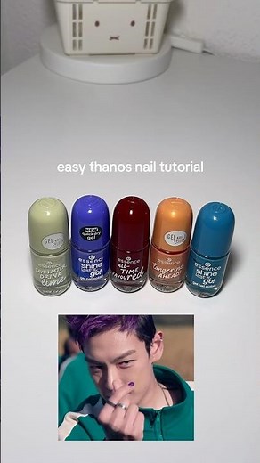 THANOS nail tutorial from squid game 💚