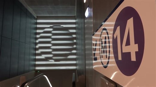 Les 7 nouvelles stations de la ligne 14 du Métro Parisien | Thierry David