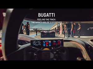 Feeling the Track: The BUGATTI BOLIDE Experience