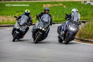 Yamaha 560 TechMax vs Maxsym 500 TL vs Kymco AK 550