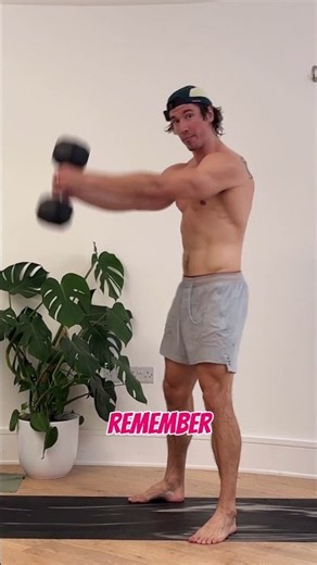 The Secret to Perfect Dumbbell Swings #fitness #tips #shorts