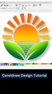 Logo design tutorial | 3D logo design | Coreldraw