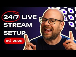 How to Stream 24/7 to YouTube, Twitch & Kick