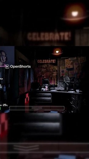 Trying to survive Five Nights at Freddy's at 24% power