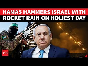 Israel ‘Hit’ By Hamas Rocket Rain During Yom Kippur; Massive Barrage Triggers Panic | Watch
