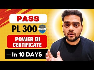 How I Passed PL-300 Microsoft Power BI Certification in 10 Days😲