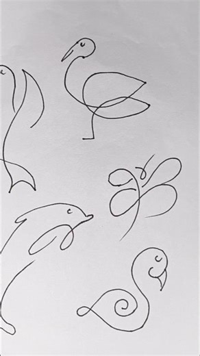 Easy Line drawing ✍️