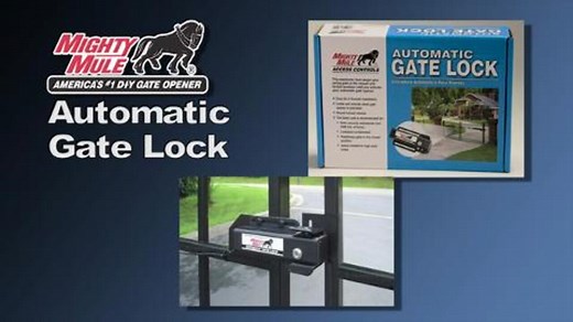 Mighty Mule Digital Keypad and Mounting Post Kit for Automatic Driveway Gate Openers FM137-PED