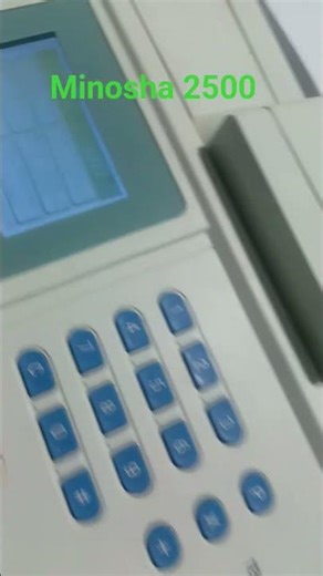 MINOSHA DD2500 ll sadhi card printing machine ll DIGITAL DUPLICATER MACHINE