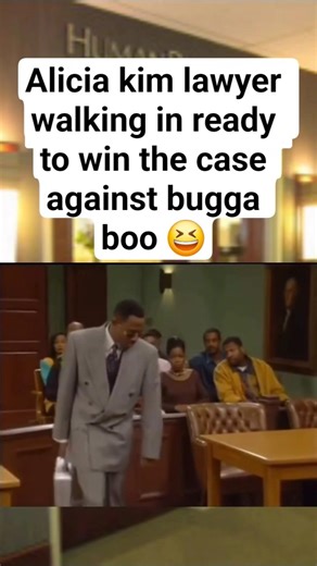 JUST PLAY BUGGA BOOS VIDEOS IN COURT #aliciakim #booisback #boolifestyle #aliciakim #lawyer #divorce