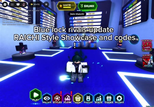 MY FIRST EVER ROBLOX CONTENT VIDEO BLUE LOCK RIVALS SHOWCASE WITH CODES! #bluelockrivalscodes #bluelockrivals #bluelockrivalshowcase